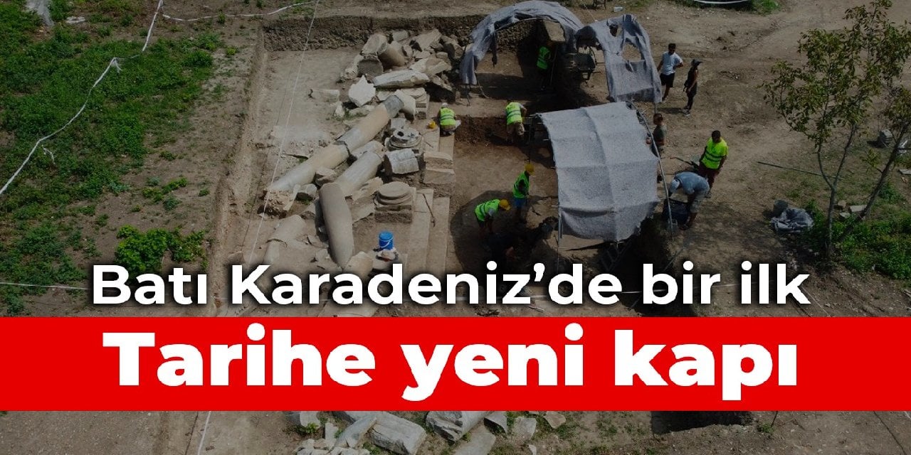 Batı Karadeniz'de bir ilk: Tarihe yeni kapı