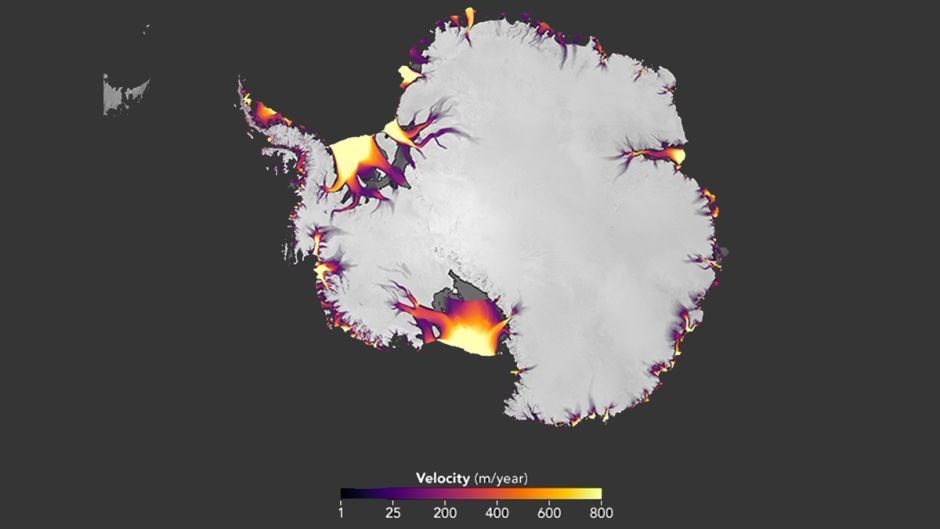 NASA'dan uyarı gibi 'Antarktika' paylaşımı