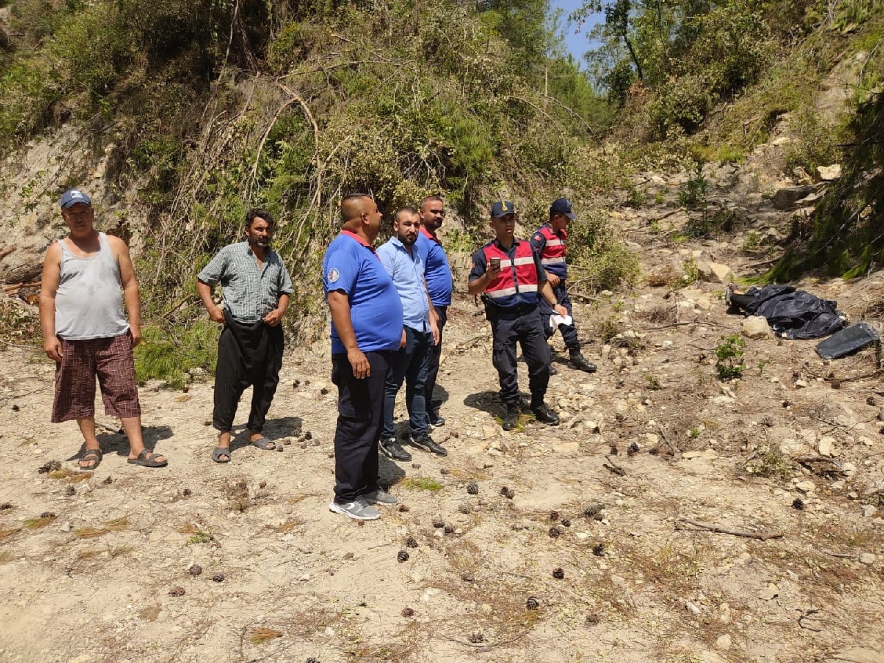 Ormanda çalışan yevmiyeli işçi, uçurumdan düşerek öldü
