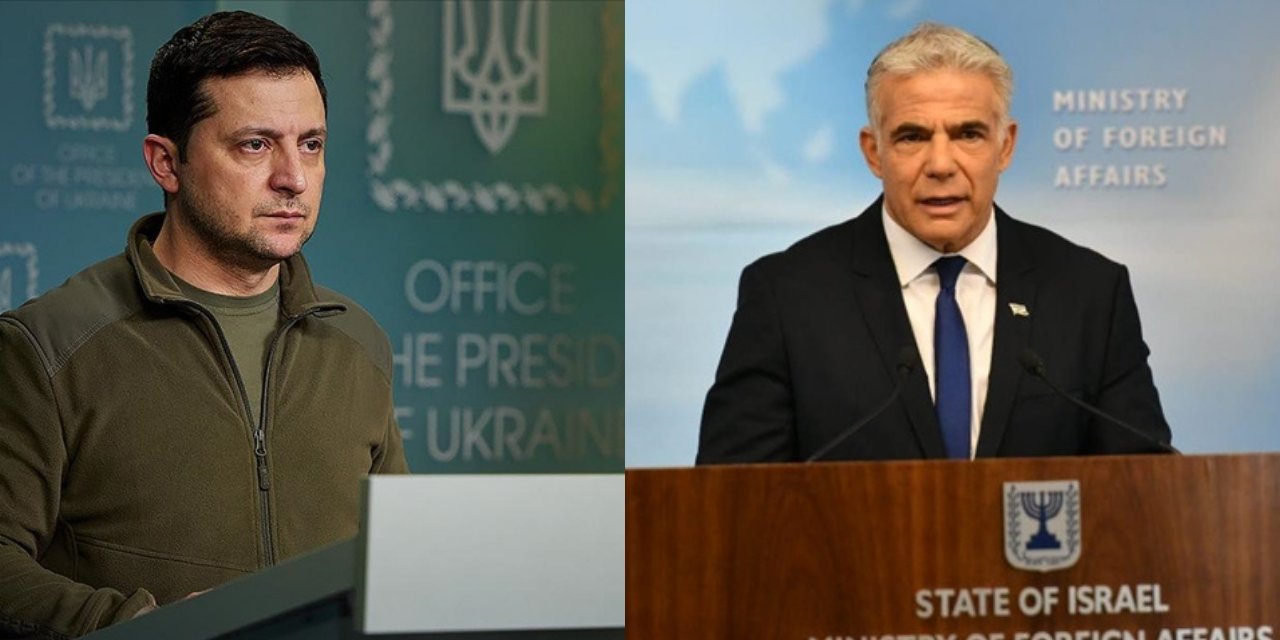 İsrail Başbakanı Lapid, Zelenski ile görüştü
