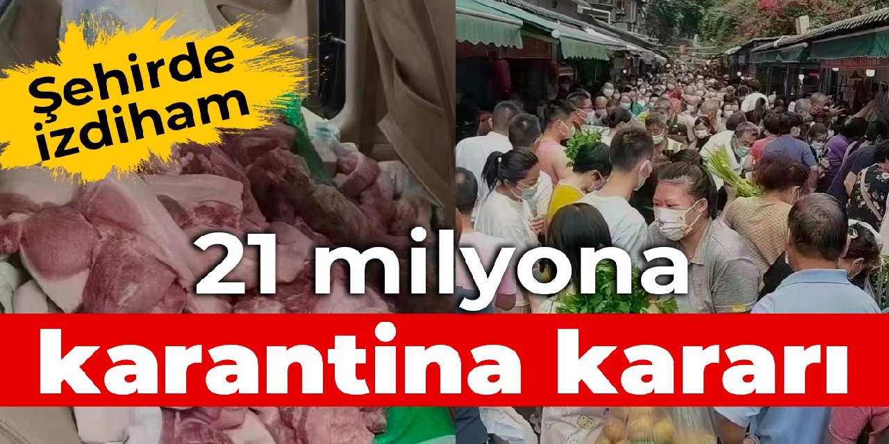 'Sıfır vaka' trajedisi: 21 milyona karantina kararı... Şehirde izdiham