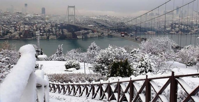 İstanbul'a kar geliyor!