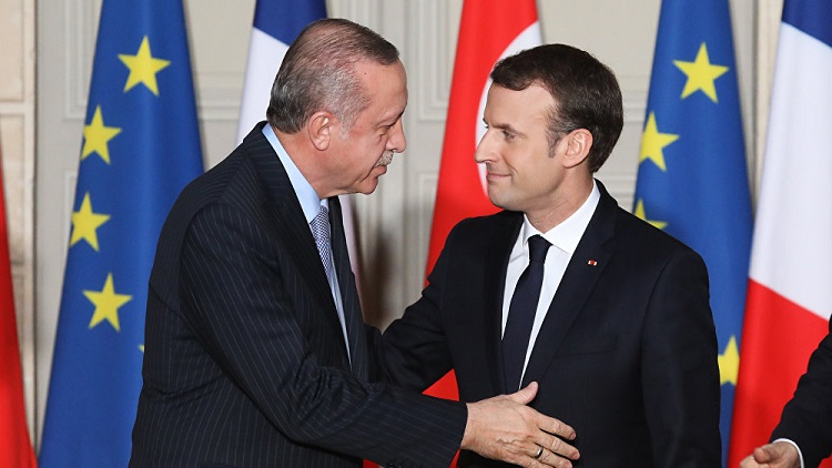 Erdoğan ve Macron arasında kritik görüşme