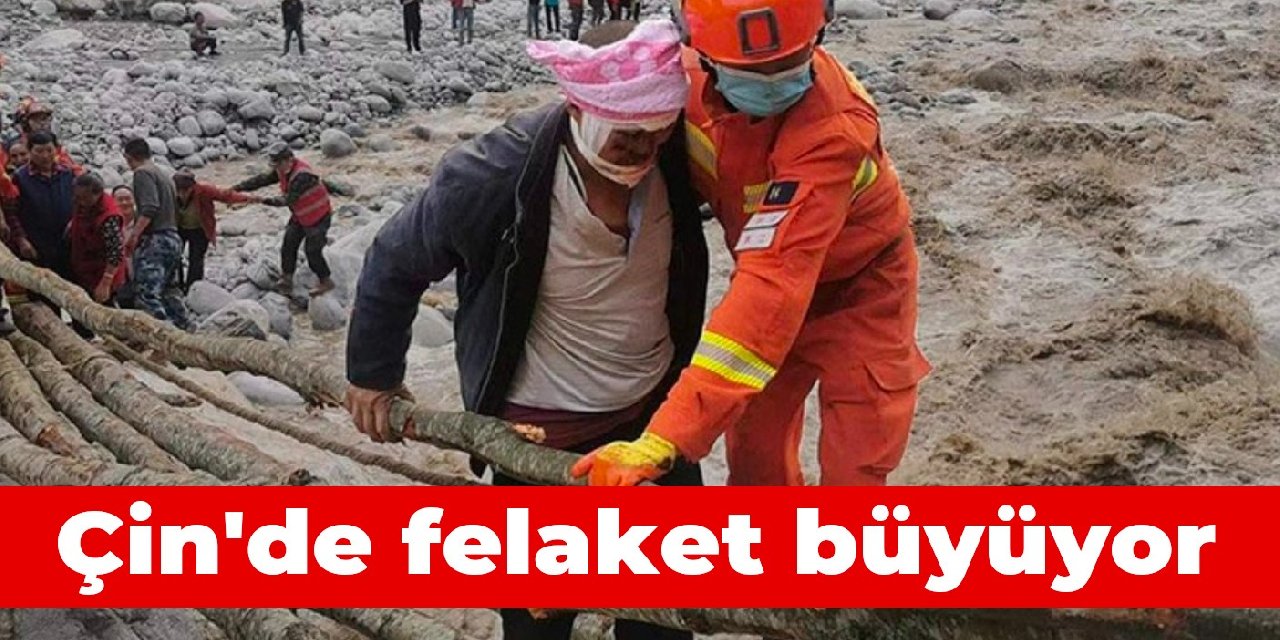 Çin'de felaket büyüyor