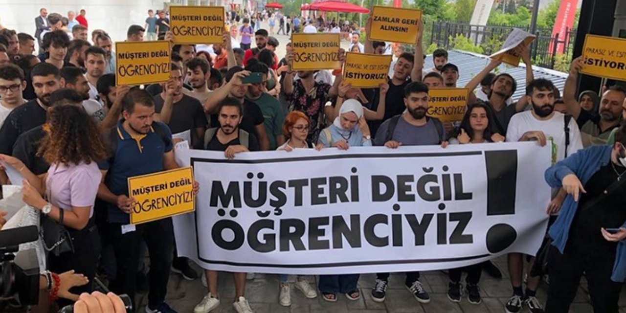 Zam protestosuna Doğuş Üniversitesi'nin yanıtı 'kovmak' oldu