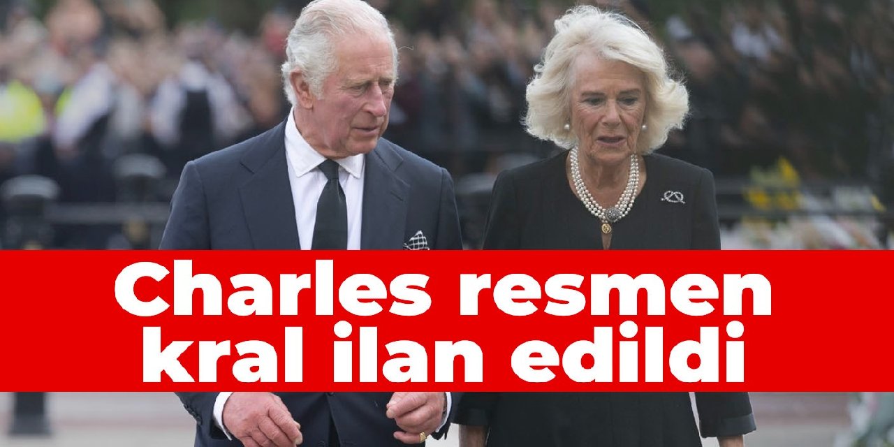 Charles resmen kral ilan edildi