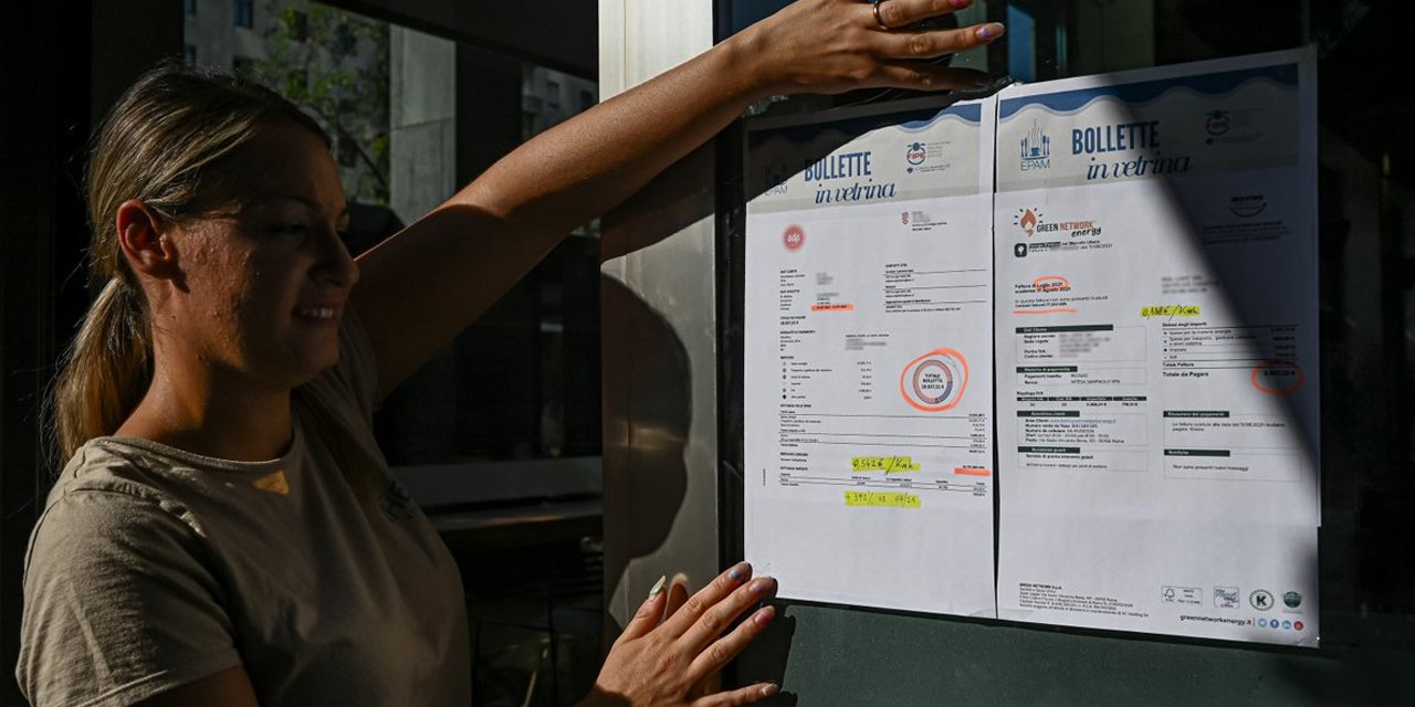 Enerji krizi nedeniyle 3 katına çıkmıştı: İtalya'da faturalar vitrinde