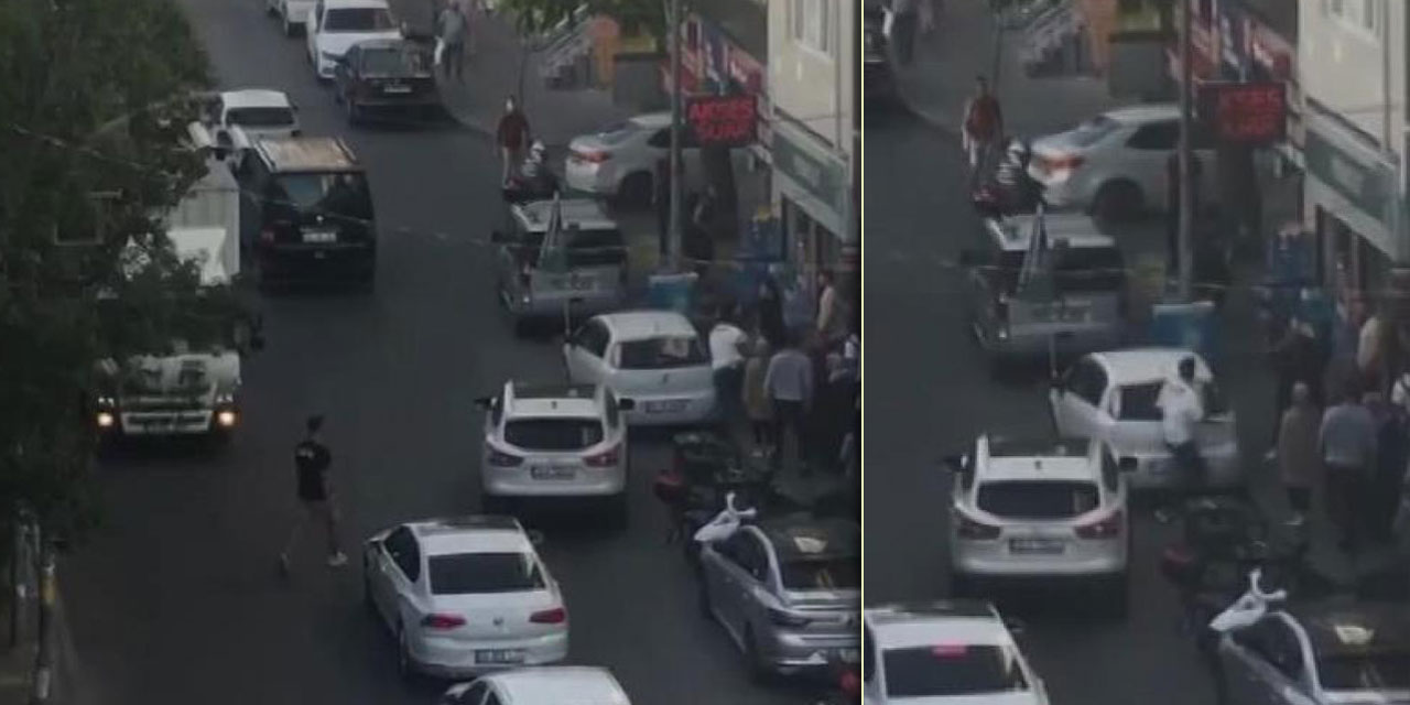 Aracıyla çarptığı öğrenciyi darp etti, silahla ateş açtı