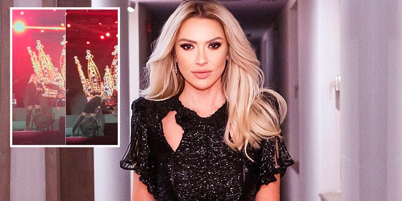 Hadise sahnede yüzüğünü fırlattı: Özgürlüğüme gölgeyi hakaret sayarım