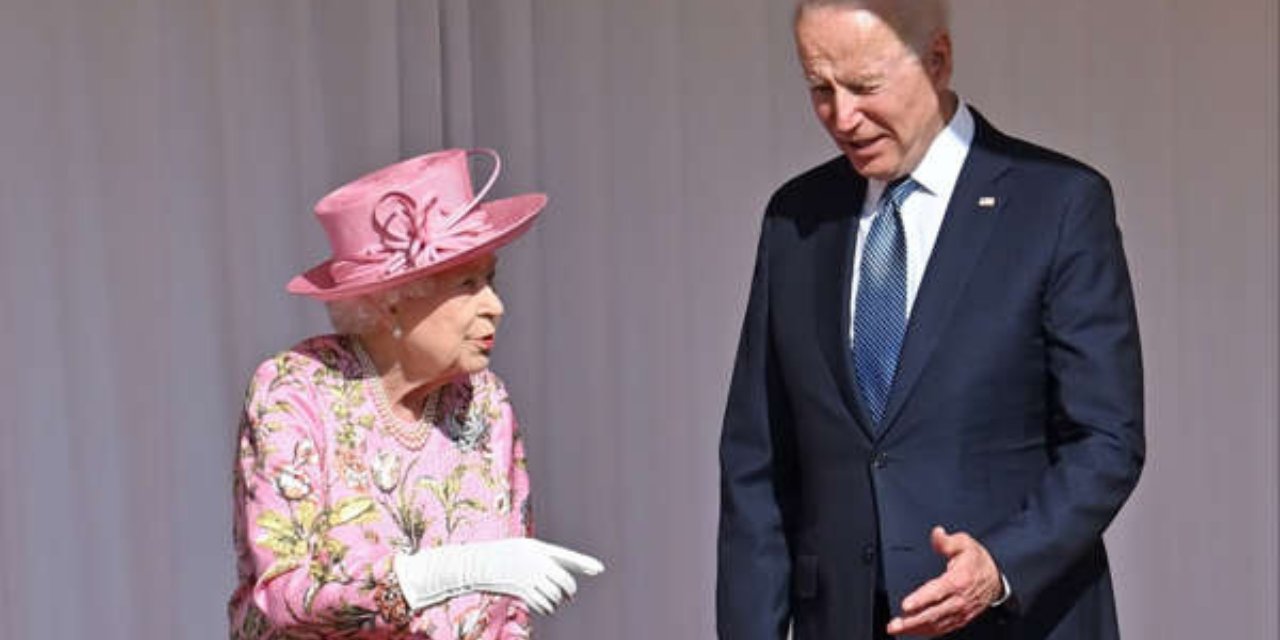 Joe Biden, Kraliçe'nin cenazesi için Londra'da