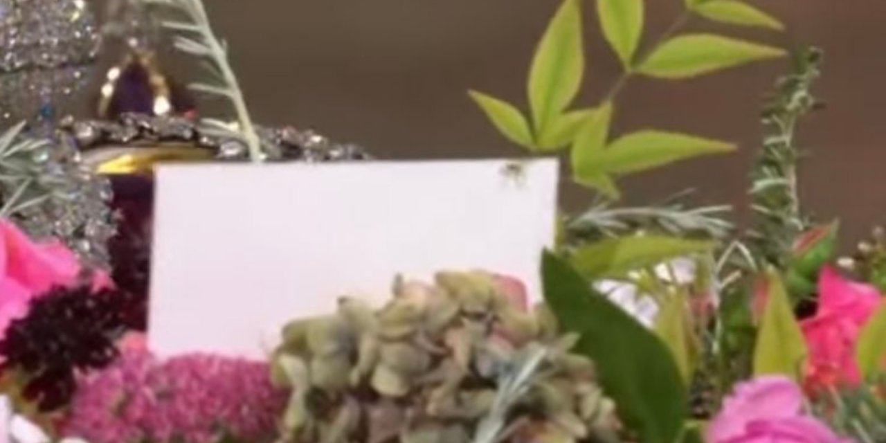 Kraliçe'nin tabutunun üzerinde örümcek görüldü