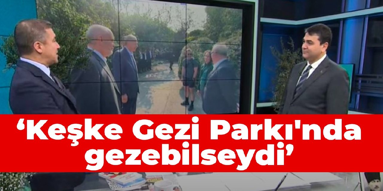 DP lideri Uysal, Erdoğan'ın Central Park gezisini yorumladı: Keşke Gezi Parkı'nda gezebilseydi