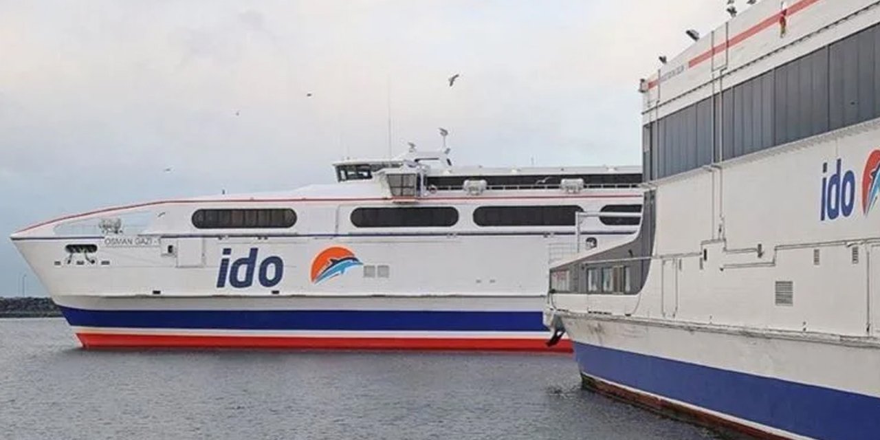 İDO'nun Kadıköy-Yenikapı-Bandırma seferi iptal