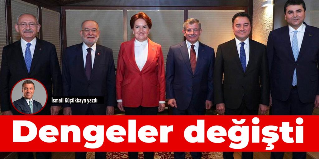 Dengeler değişti