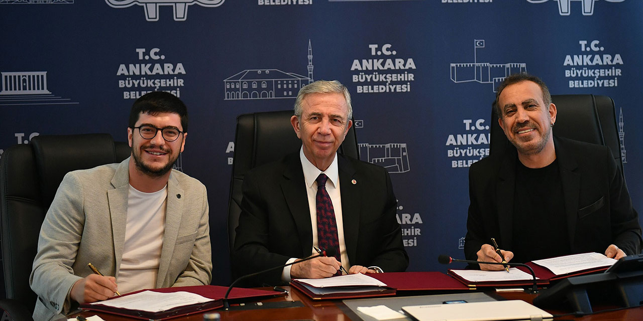 Mansur Yavaş ve Haluk Levent imzayı attı