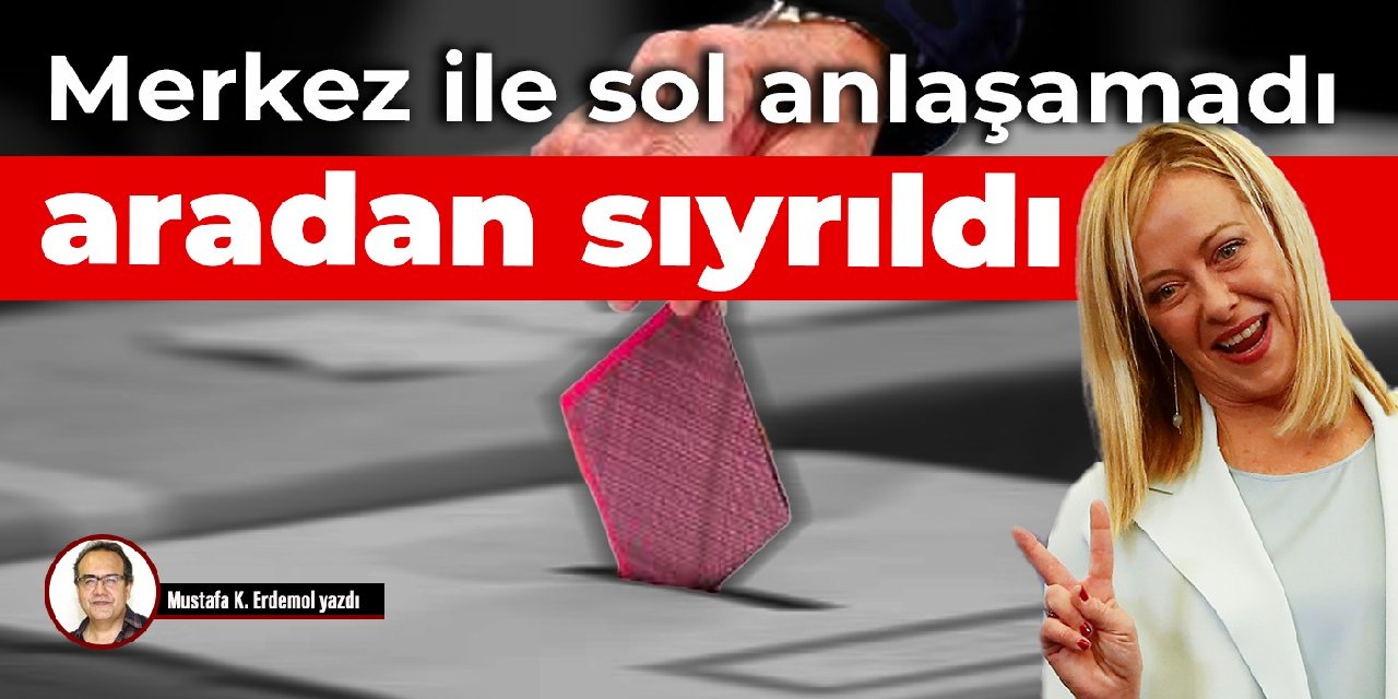 Merkez ile sol anlaşamadı aradan sıyrıldı  İtalya’da faşistler iktidarda