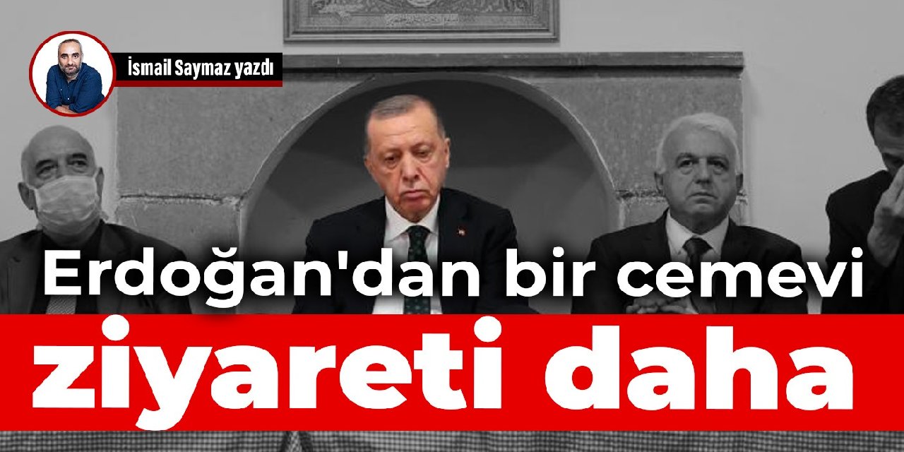 Erdoğan'dan bir cemevi ziyareti daha