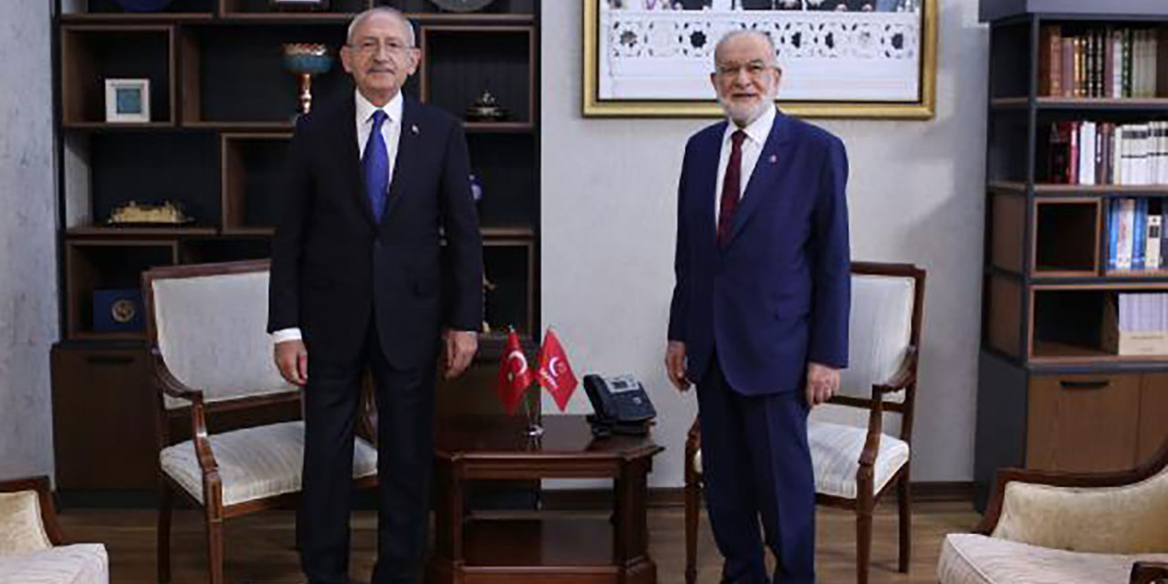 Kılıçdaroğlu, Karamollaoğlu ile görüştü