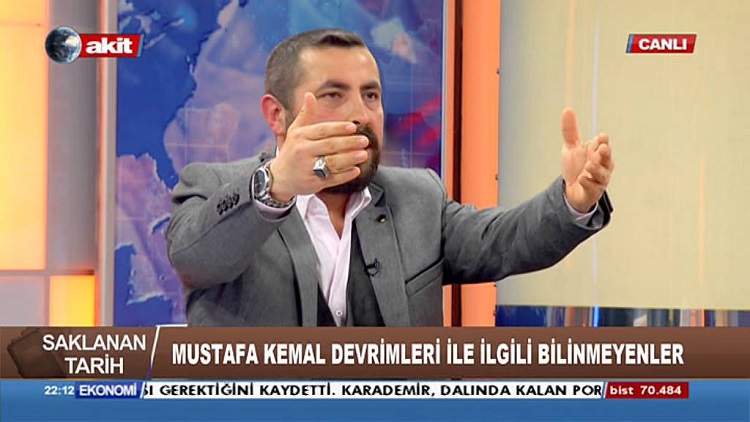 AKİT TV'de Atatürk için skandal sözler!