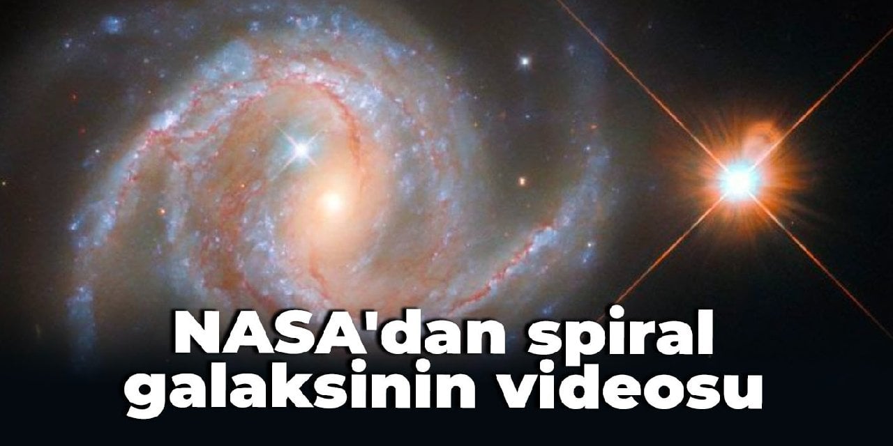 NASA'dan spiral galaksinin videosu