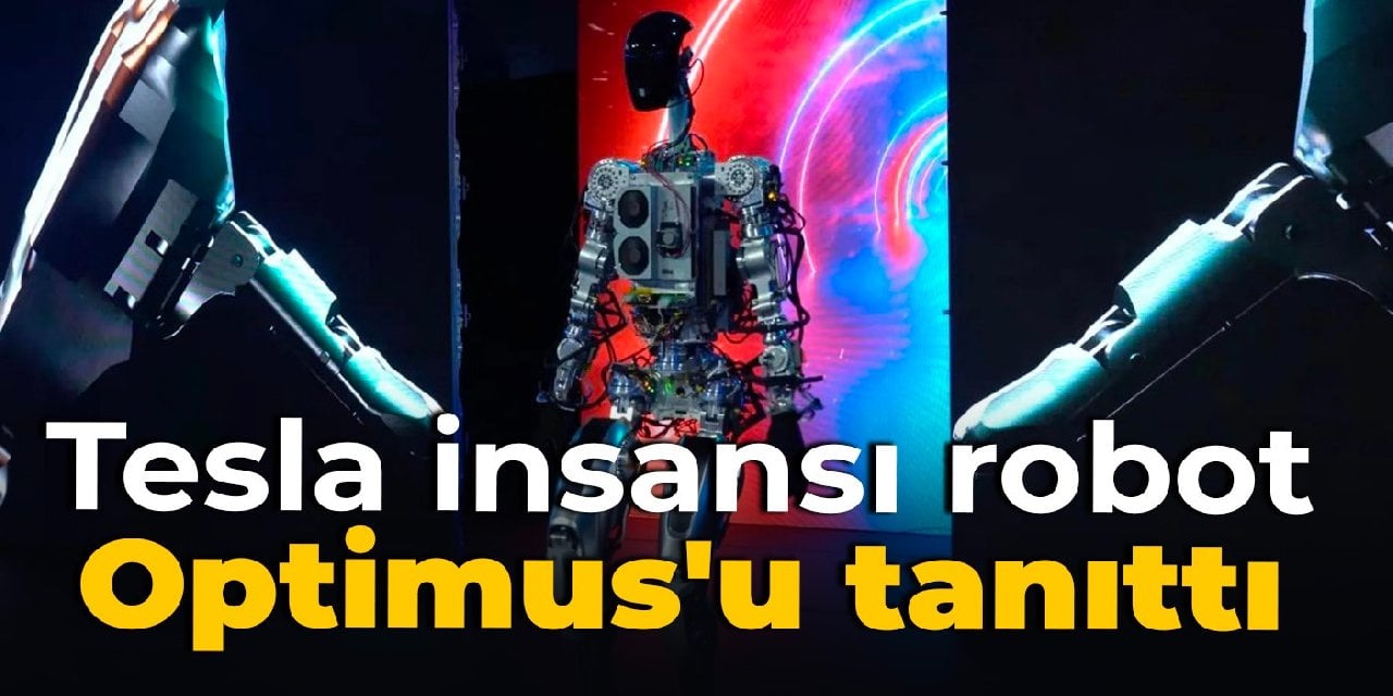 Tesla insansı robot Optimus'u tanıttı