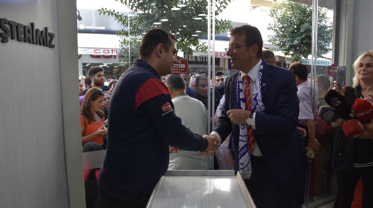 CHP'li büyükşehir belediye başkanları Ordu'da esnafı ziyaret etti
