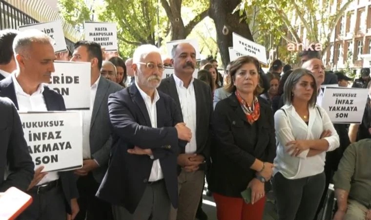 HDP'li vekiller Adalet Bakanlığı'na yürüdü