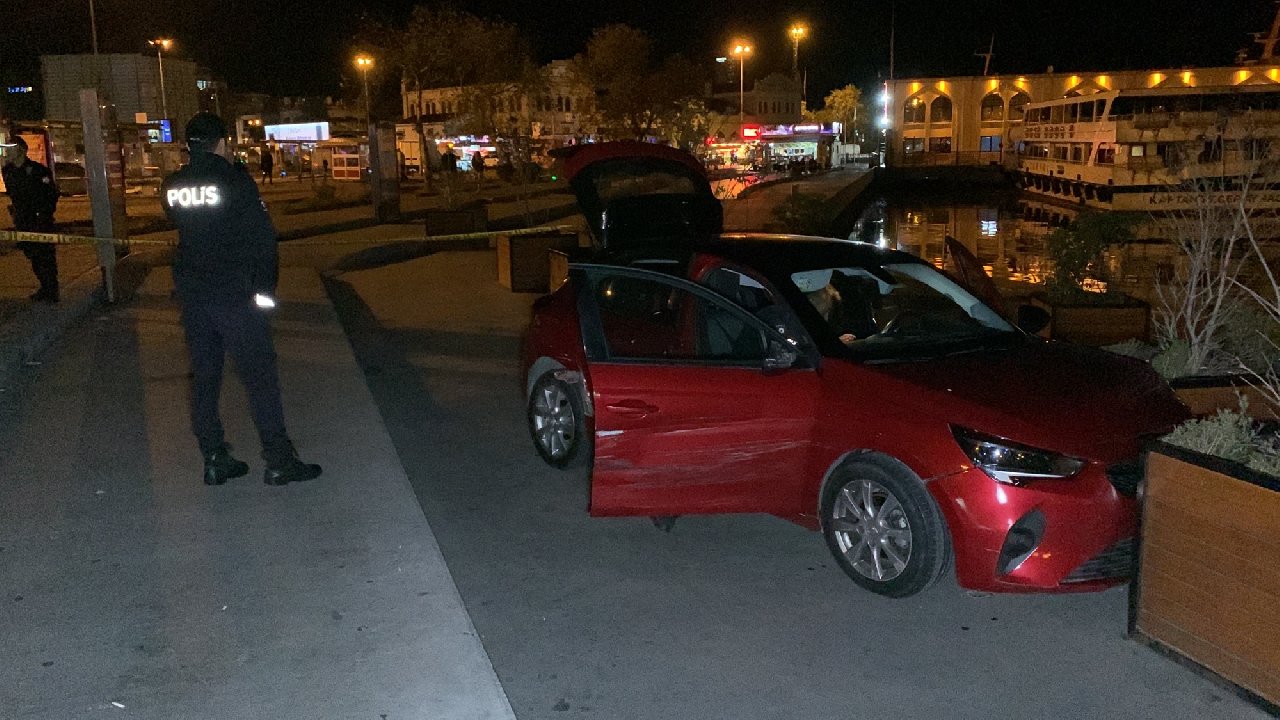Dur ihtarına uymayan sürücüden ruhsatsız tabanca ve uyuşturucu çıktı