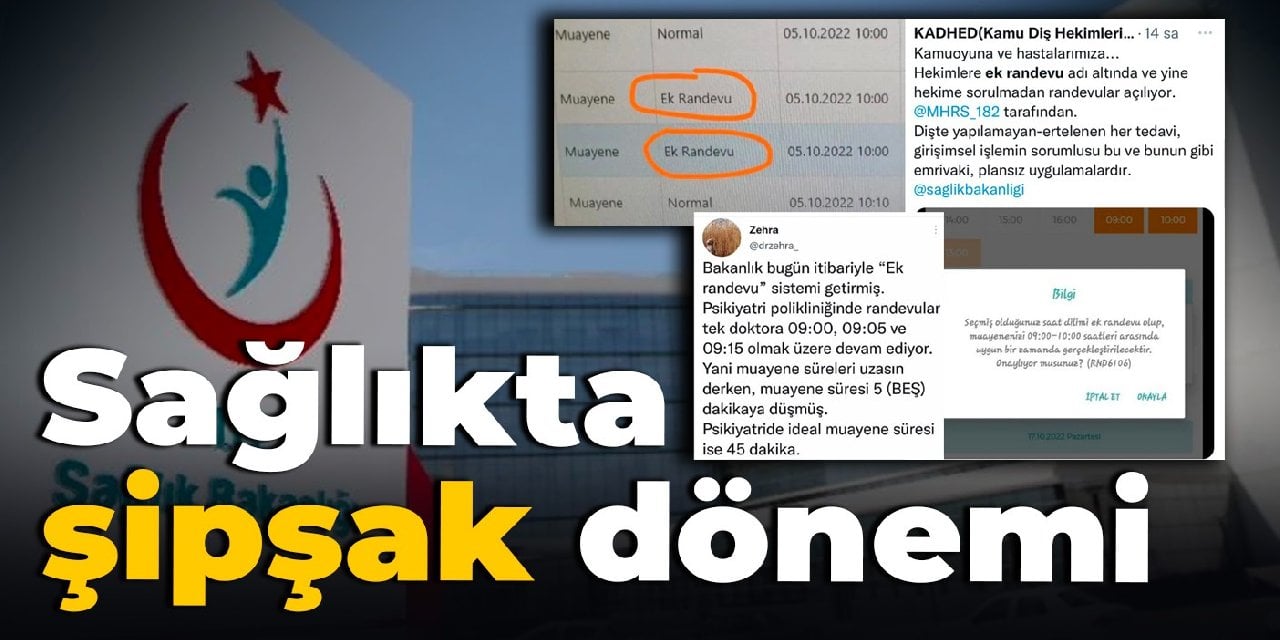 Sağlıkta şipşak dönemi