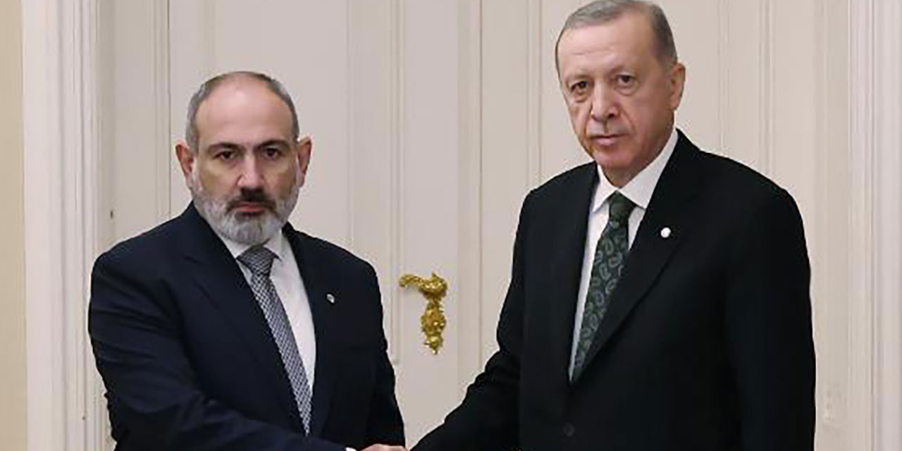 Erdoğan Paşinyan’la görüştü