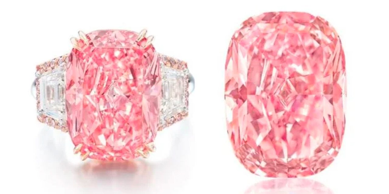Dünyaca ünlü pembe elmas satılacak