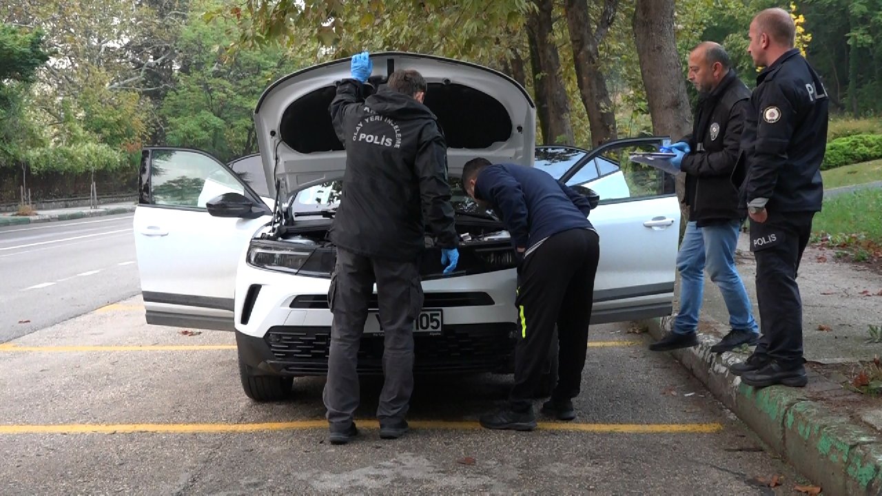 Otomobili çaldı, sevgilisiyle şehir turu yaptı