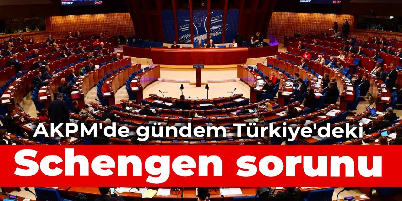 AKPM'de gündem Türkiye'deki Schengen sorunu