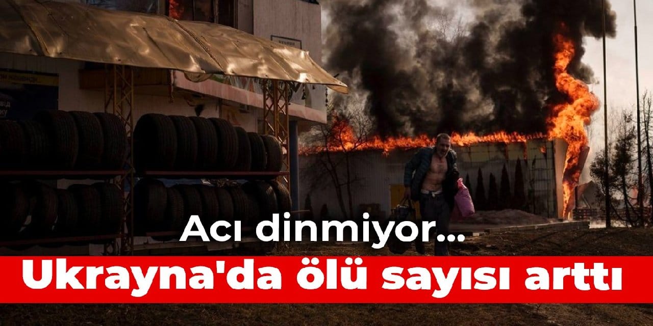 Füze yağmuru dindi, acı dinmiyor... Ukrayna'da ölü sayısı arttı