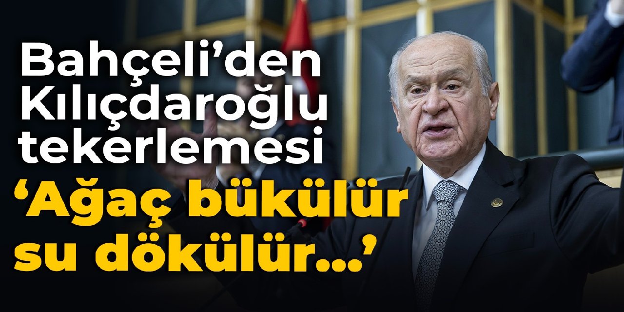 Bahçeli'den Kılıçdaroğlu'na: ABD’ye bel bağlama seni bir dolara ele verir