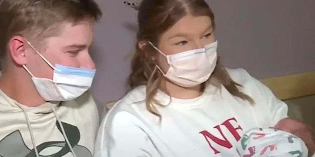 Bacakları şiştiği için gitti, hastaneden bebekle çıktı