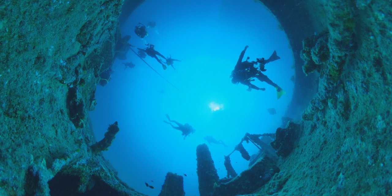 Gelibolu Tarihi Sualtı Parkı'ndaki batıklar: Suyun altında bir canlılık var
