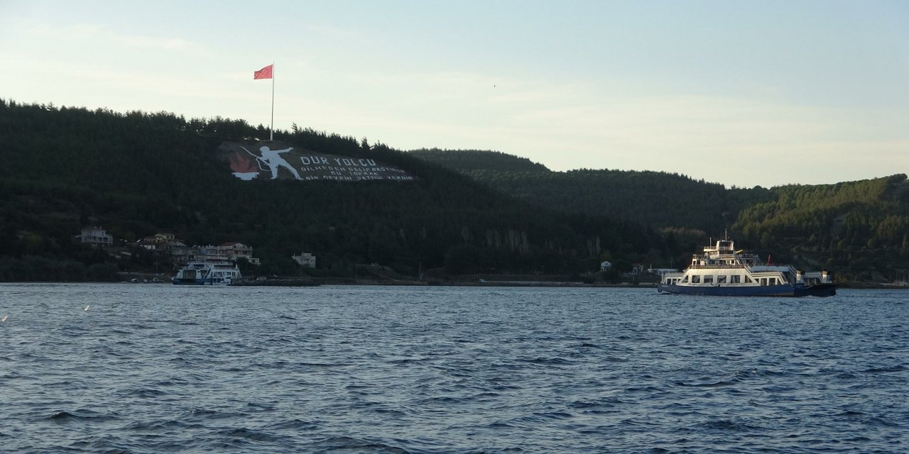 Kabatepe-Gökçeada feribot seferleri iptal