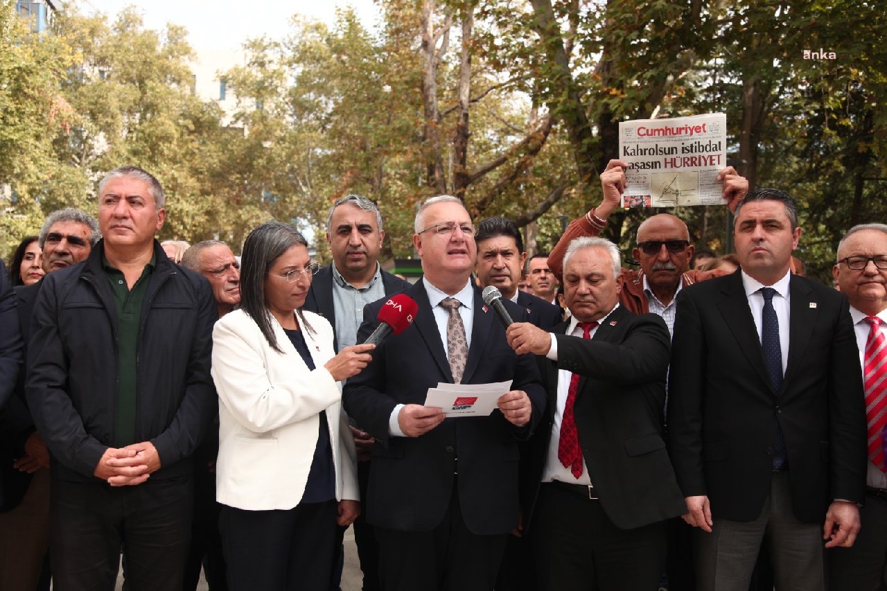 CHP Ankara İl Başkanı Hikmet Akıllı: Halkı, basını ve basın emekçilerini susturmayı başaramayacaksınız