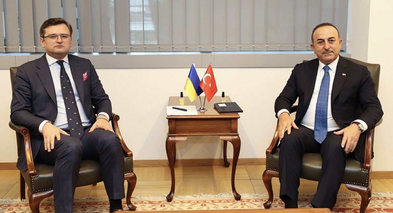 Çavuşoğlu, Ukraynalı mevkidaşı Kuleba’yla görüştü