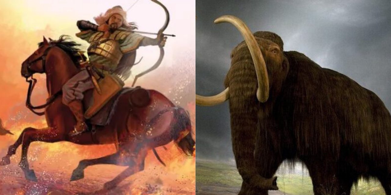 Türkler mamutlarla karşılaştı