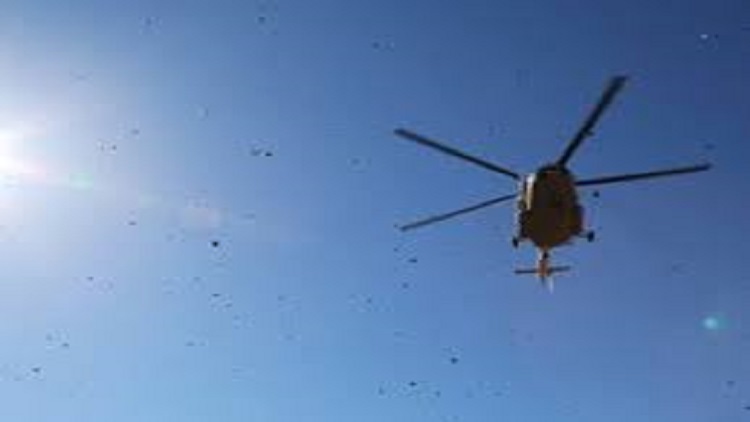 Çeçenistan'da Rus helikopteri düştü