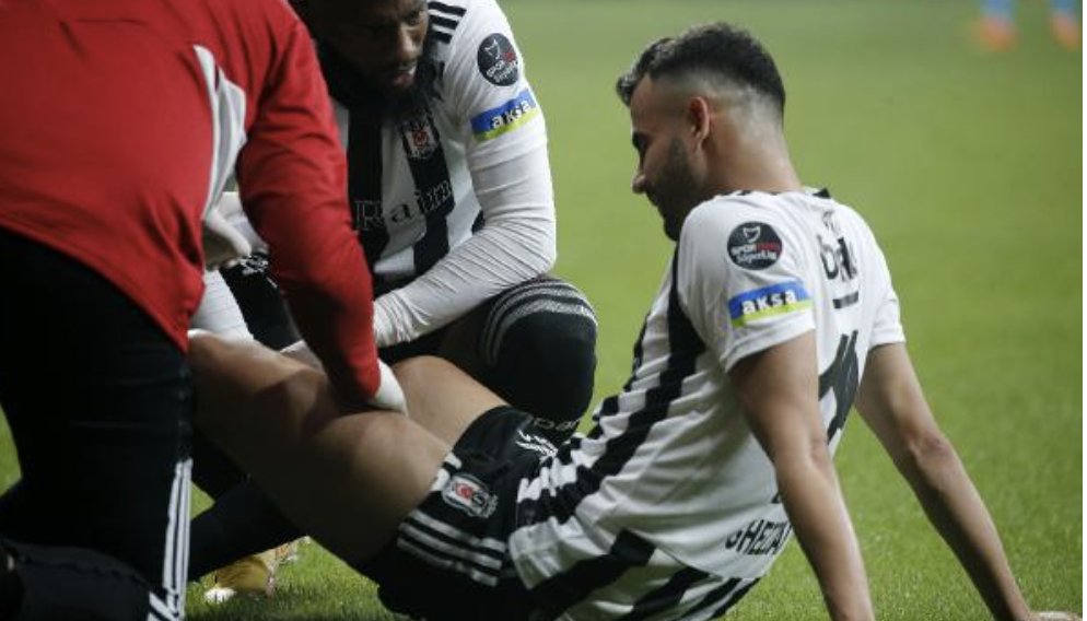 Beşiktaş'a Rachid Ghezzal'den kötü haber