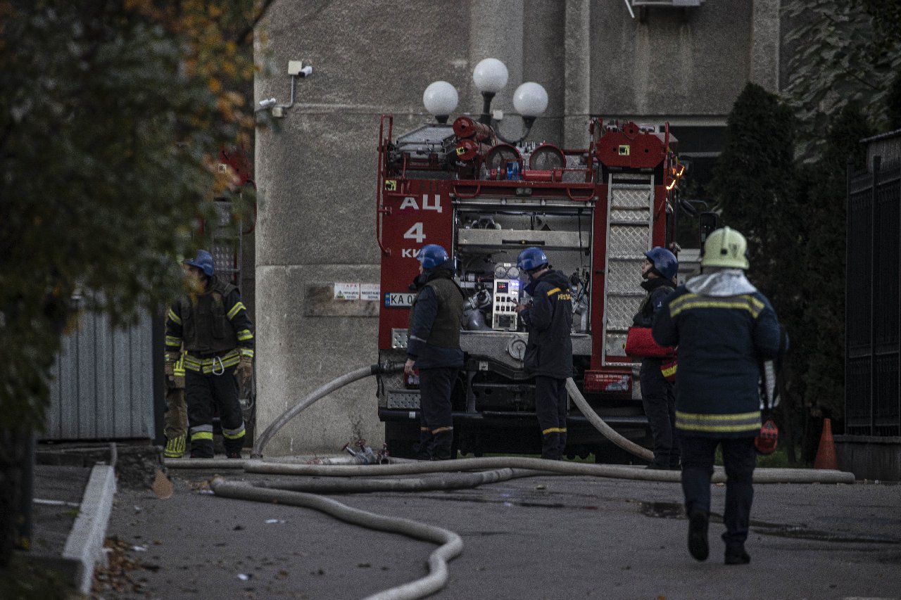 Kiev'de patlama sesleri