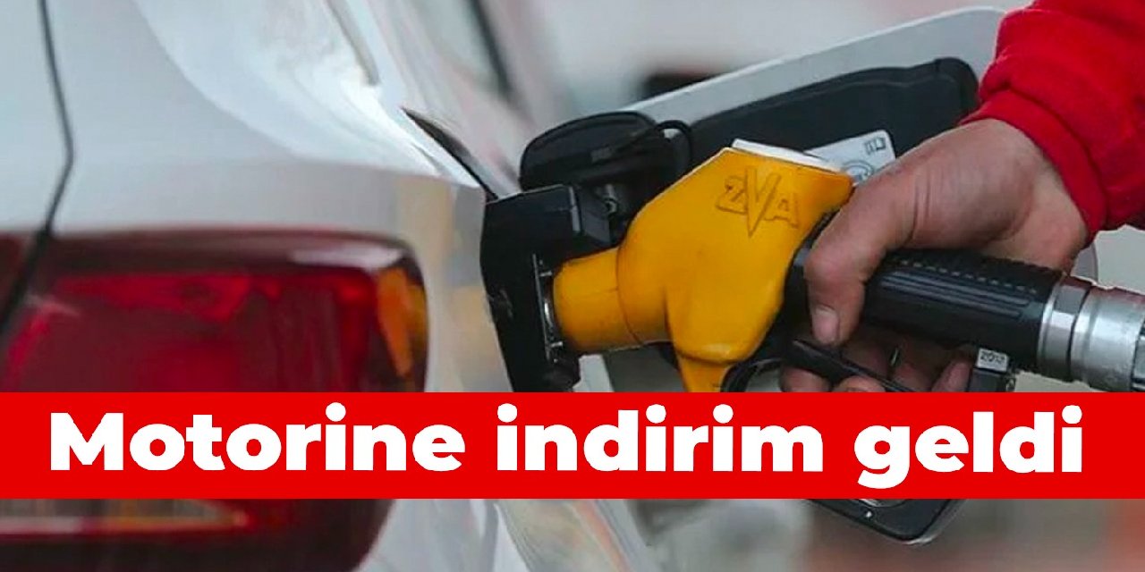 Motorine indirim geldi