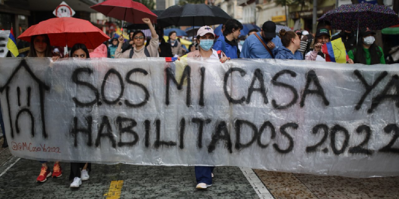 Kolombiya'da vergi reformu protestoları