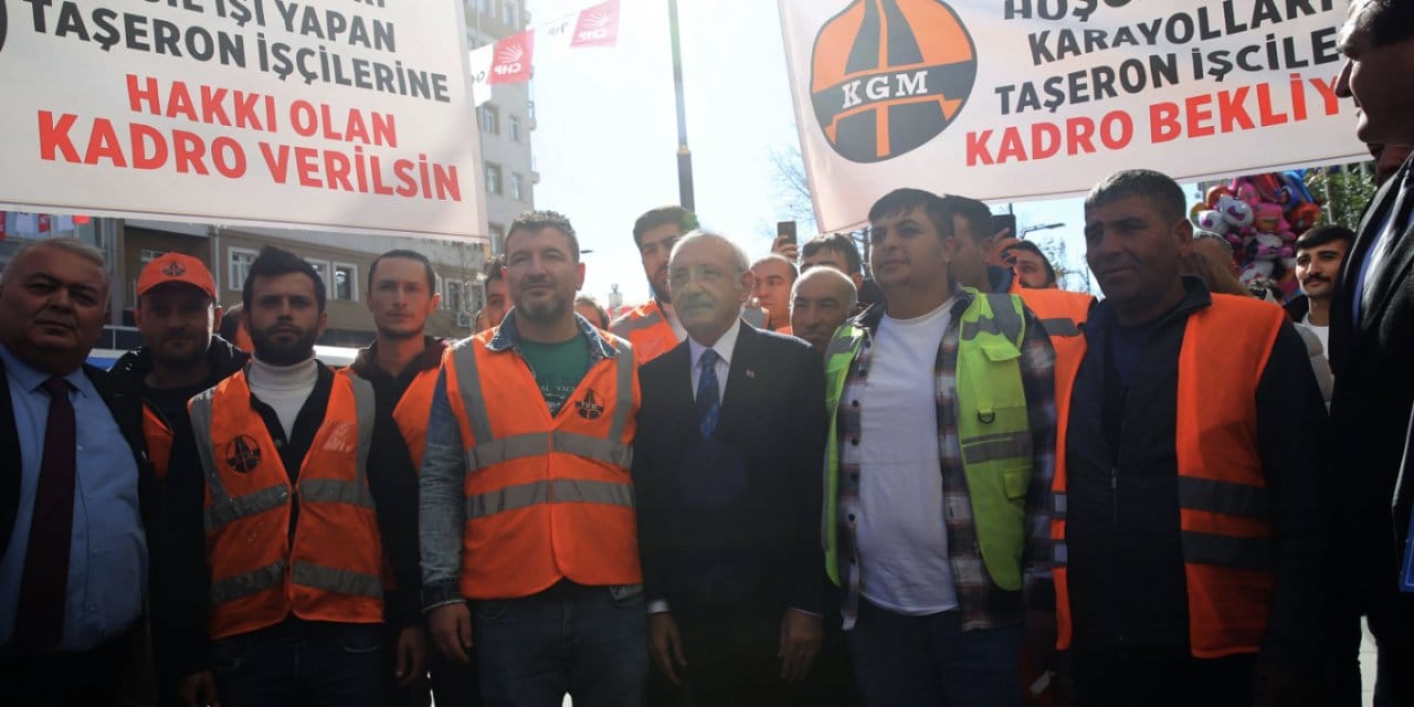 Kılıçdaroğlu'ndan taşeron işçilere kadro sözü