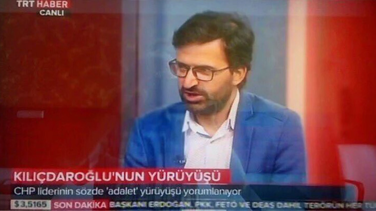 TRT'den taraflı yayın; "Sözde Adalet yürüyüşü" ifadesine yurtaşlardan sert tepki