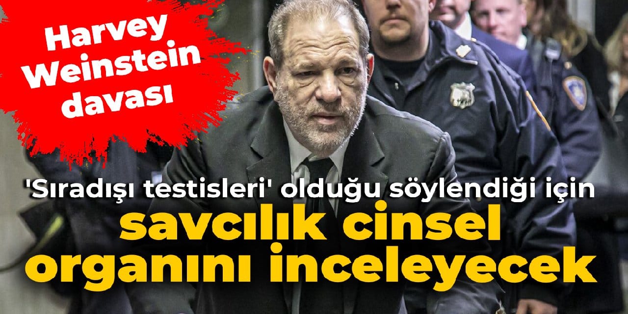 Harvey Weinstein davası: 'Sıradışı testisleri' olduğu söylendiği için savcılık cinsel organını inceleyecek