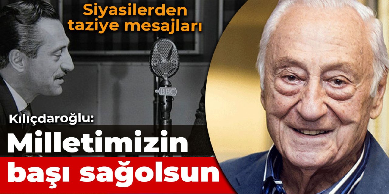 Siyasilerden Halit Kıvanç için taziye mesajları